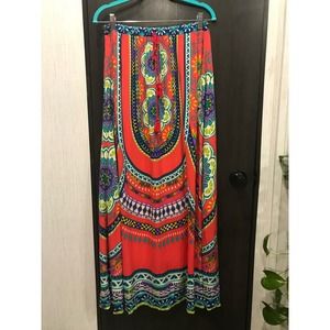 Flying Tomato Colorful Boho Skirt